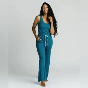 ZYIA Aegean Blue Daphne Jumpsuit
